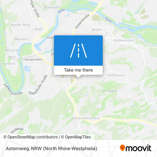 Карта Asternweg