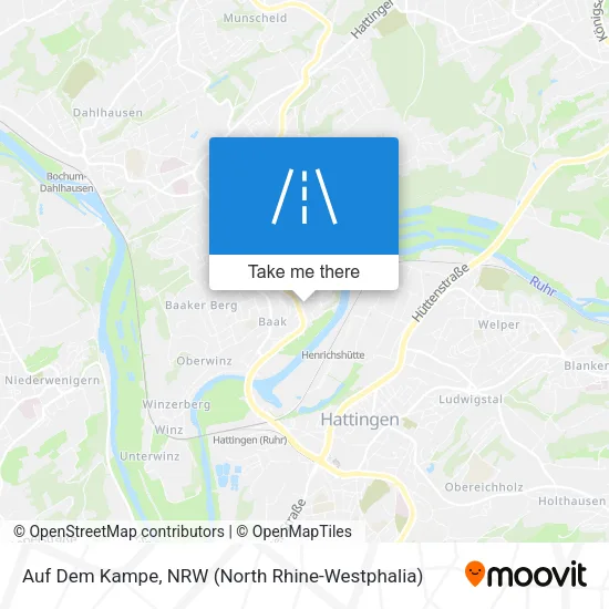 Карта Auf Dem Kampe