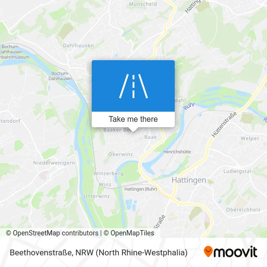 Beethovenstraße map