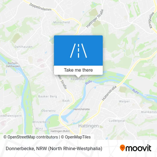 Карта Donnerbecke