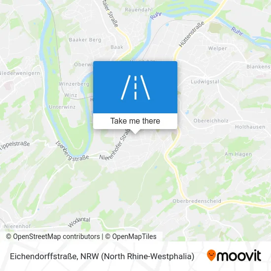 Карта Eichendorffstraße
