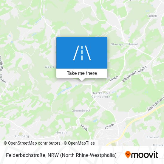 Felderbachstraße map