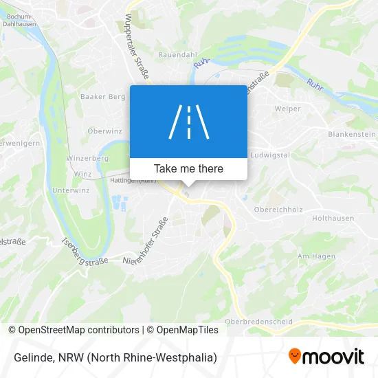 Gelinde map