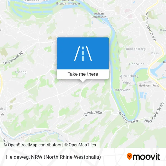 Карта Heideweg