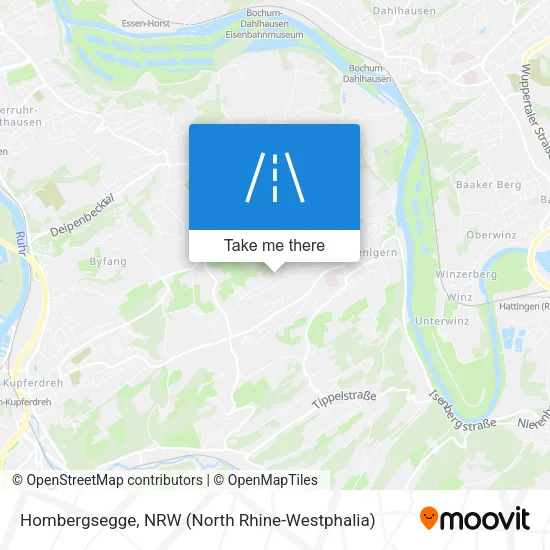 Карта Hombergsegge