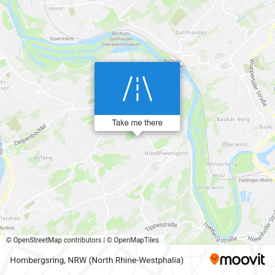 Карта Hombergsring