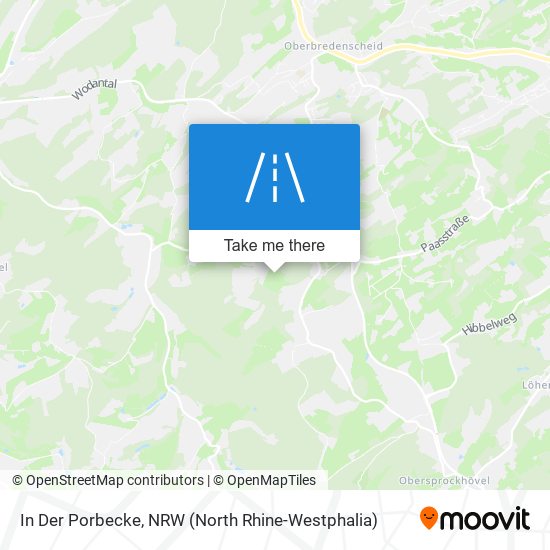 In Der Porbecke map