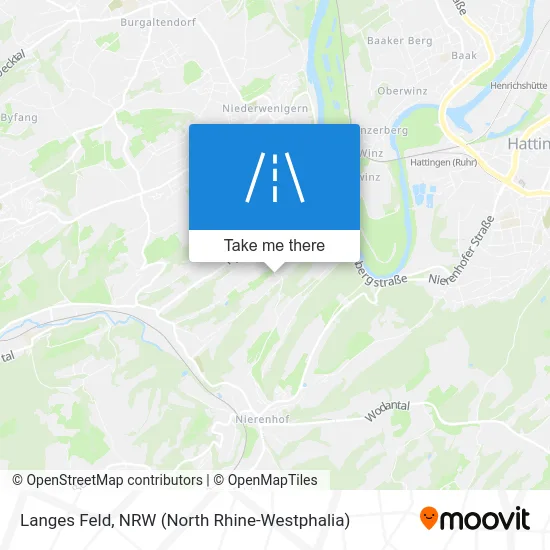 Карта Langes Feld