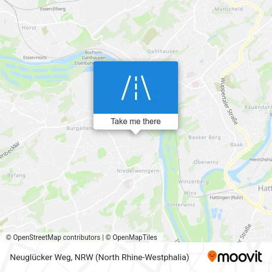 Карта Neuglücker Weg
