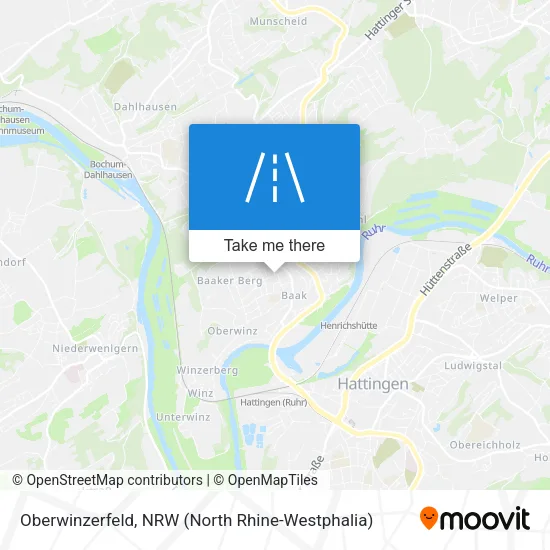 Карта Oberwinzerfeld