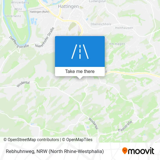 Rebhuhnweg map