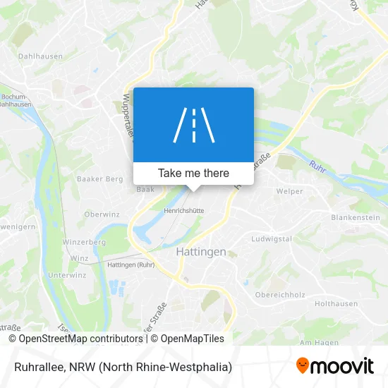 Карта Ruhrallee