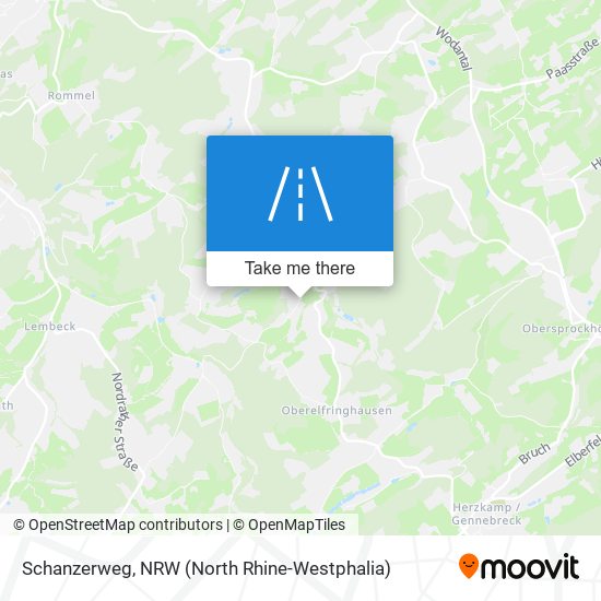 Schanzerweg map