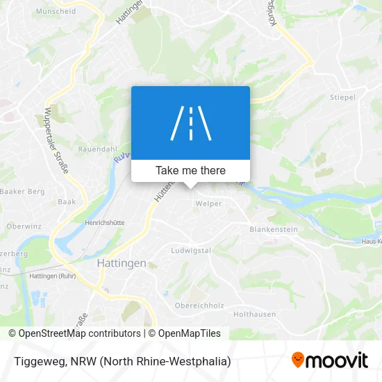 Карта Tiggeweg