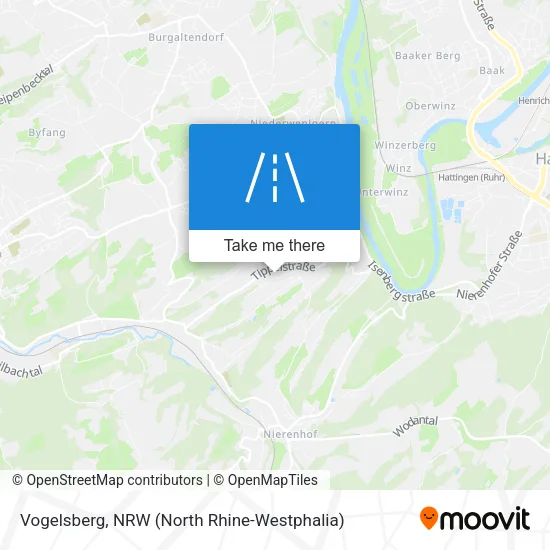 Карта Vogelsberg