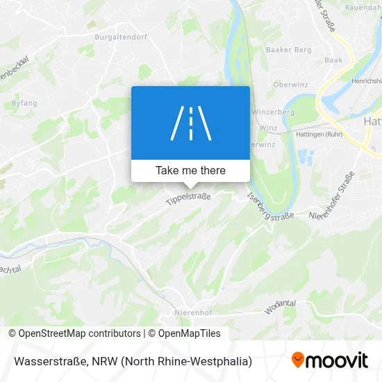 Wasserstraße map