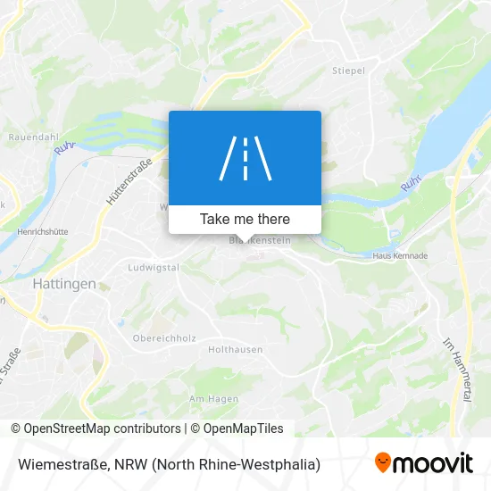 Карта Wiemestraße