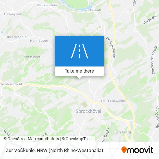 Zur Voßkuhle map