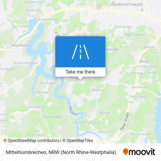 Mittelhombrechen map