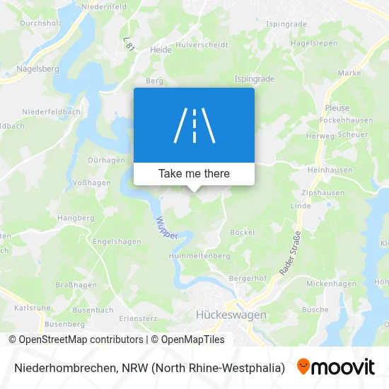 Niederhombrechen map