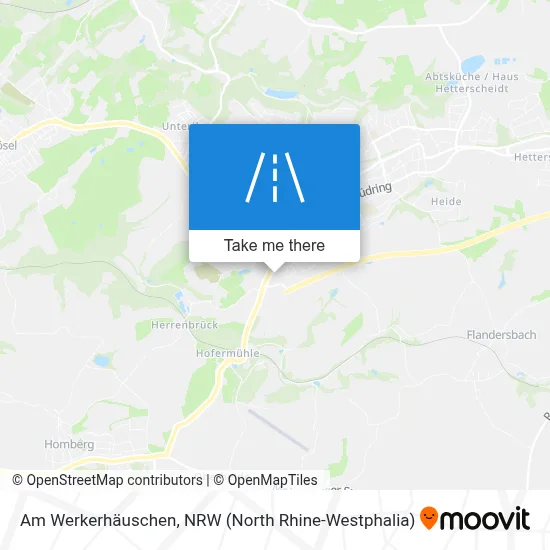 Am Werkerhäuschen map