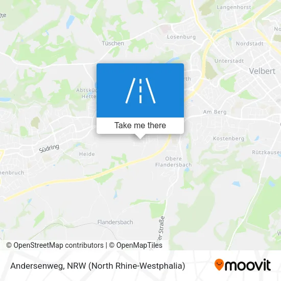 Карта Andersenweg