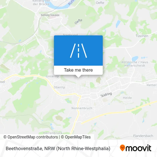 Beethovenstraße map
