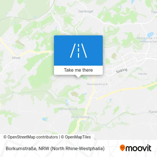 Borkumstraße map
