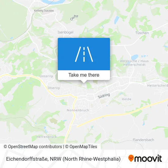 Карта Eichendorffstraße
