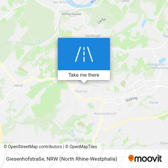 Giesenhofstraße map