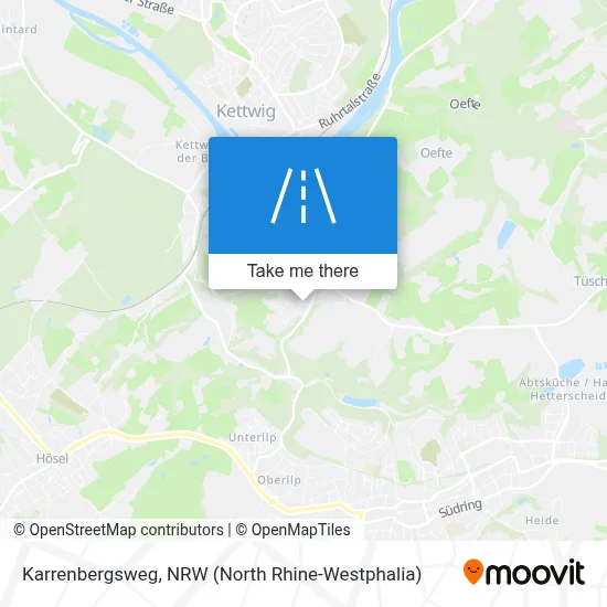 Karrenbergsweg map