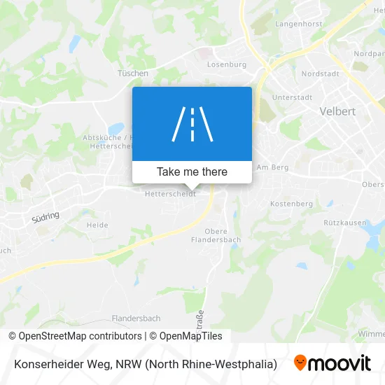 Konserheider Weg map