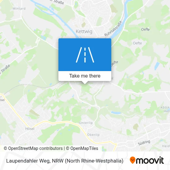 Laupendahler Weg map