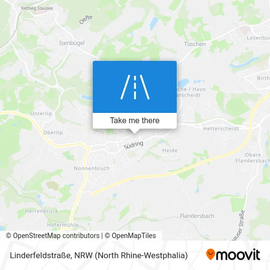 Linderfeldstraße map