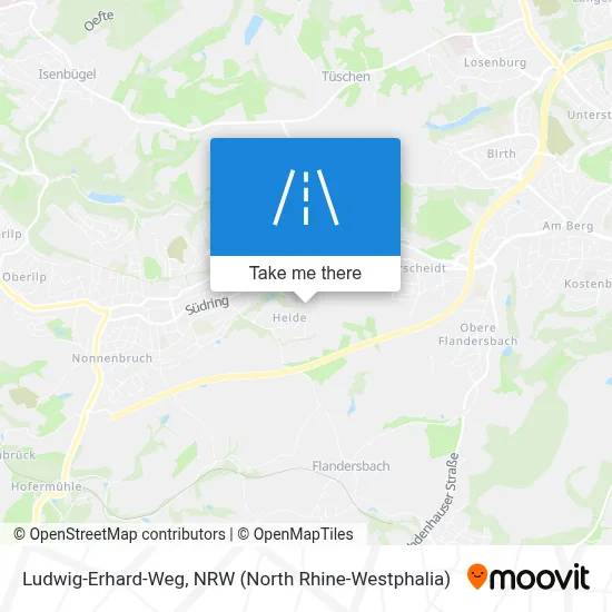 Ludwig-Erhard-Weg map