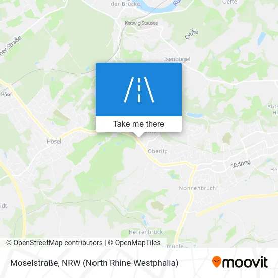 Карта Moselstraße