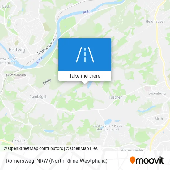 Карта Römersweg