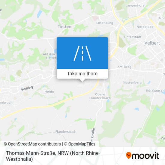 Thomas-Mann-Straße map