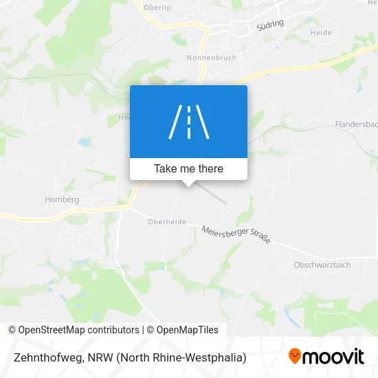 Карта Zehnthofweg