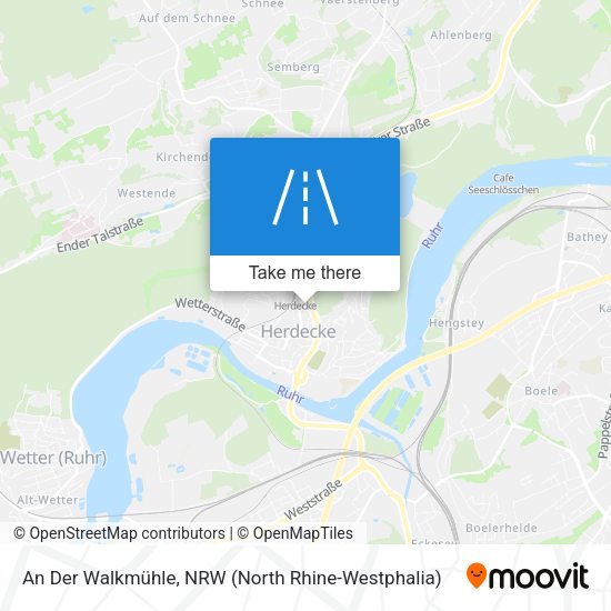 An Der Walkmühle map