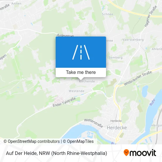 Карта Auf Der Heide