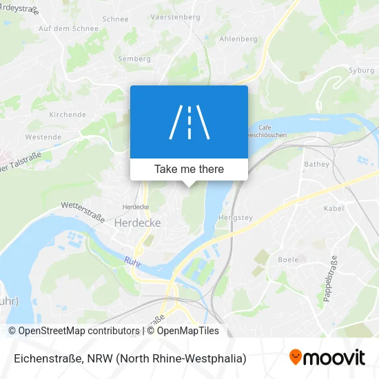 Карта Eichenstraße