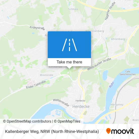 Kallenberger Weg map