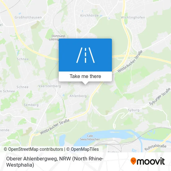 Oberer Ahlenbergweg map