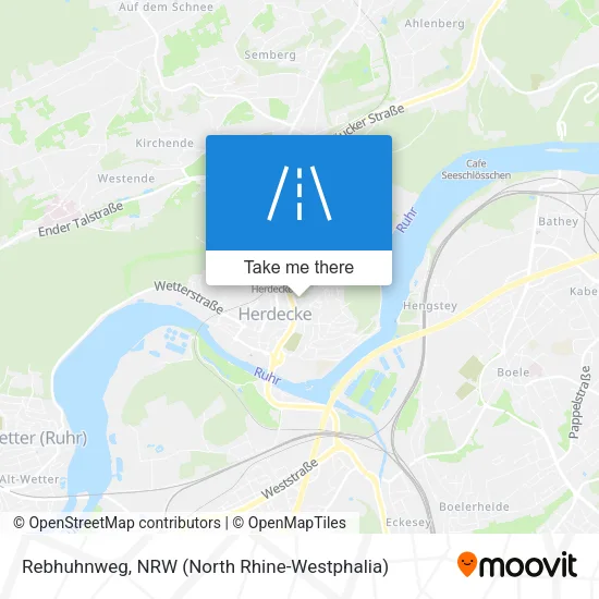 Карта Rebhuhnweg