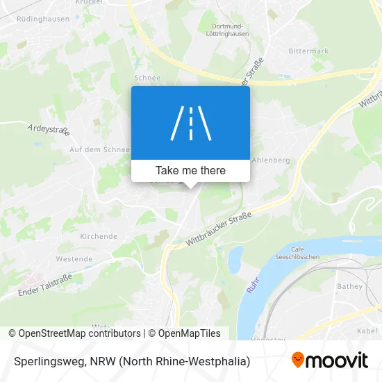 Sperlingsweg map