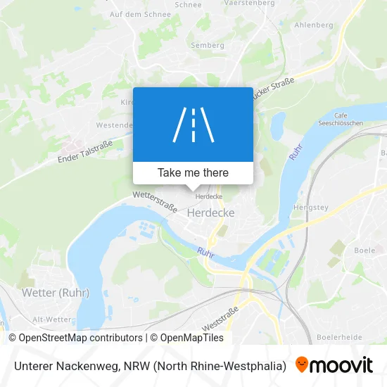 Карта Unterer Nackenweg