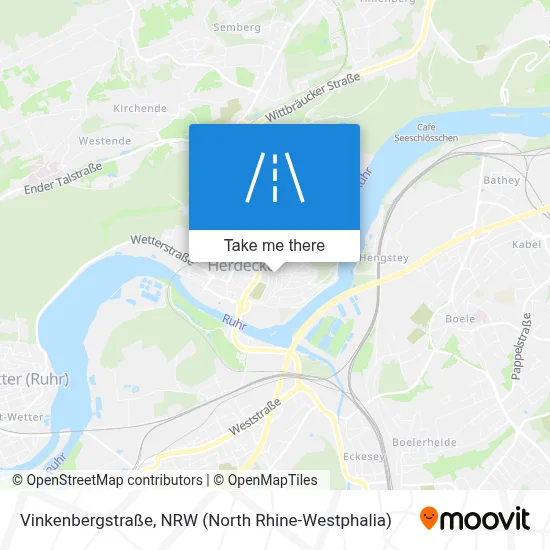 Vinkenbergstraße map