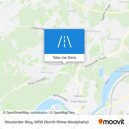 Карта Westender Weg