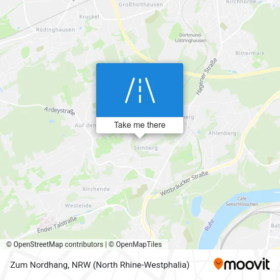 Карта Zum Nordhang